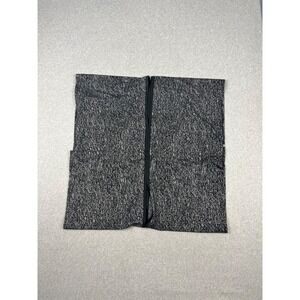 Lululemon Vinyasa Wrap Scarf Black White Speckled Herringbone Pattern O/S